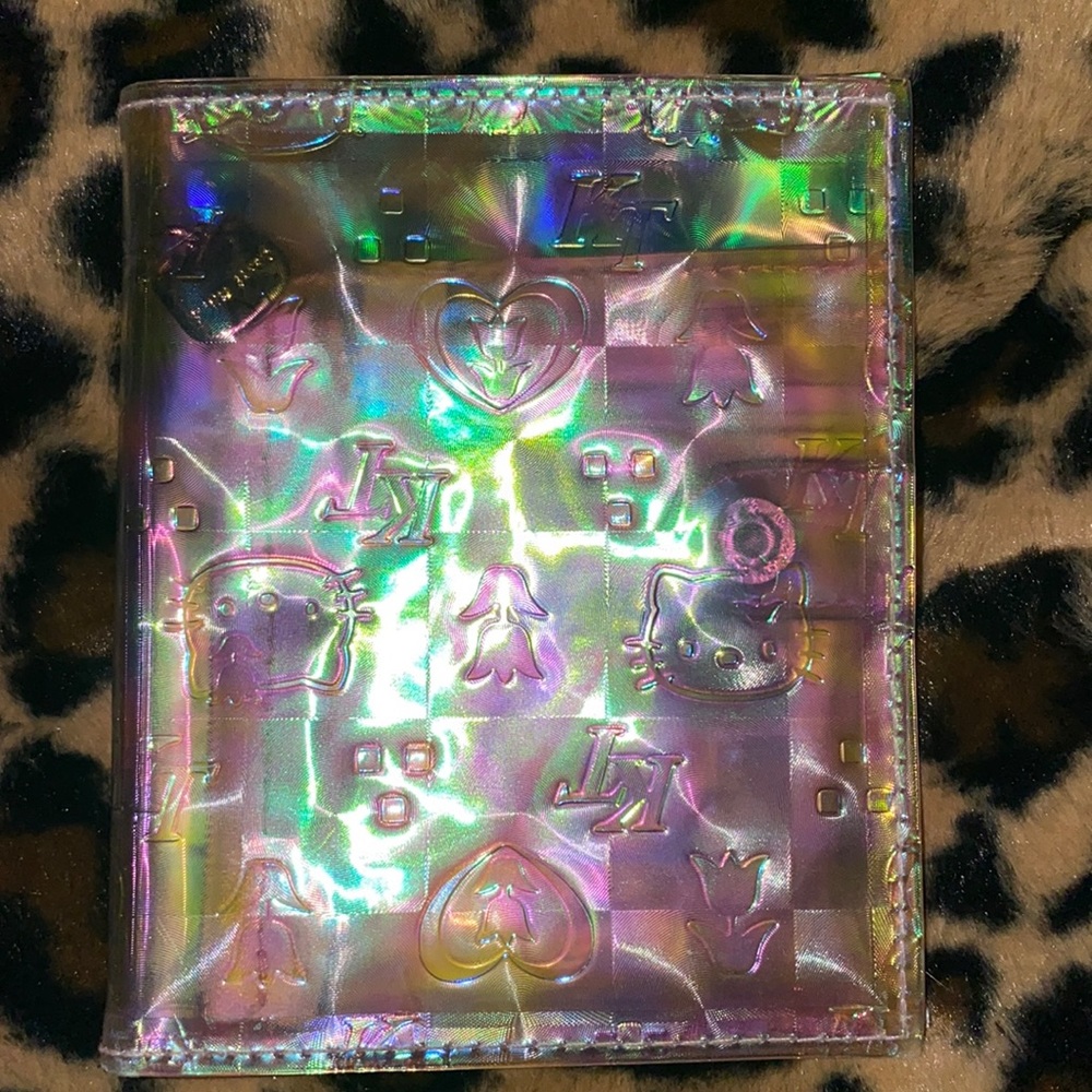 Hello kitty kt holographic wallet